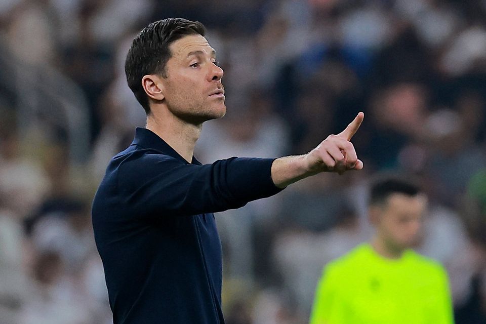 Real Madrid head coach Xabi Alonso